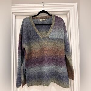 NATURAL LIFE Multicolor V-Neck Sweater